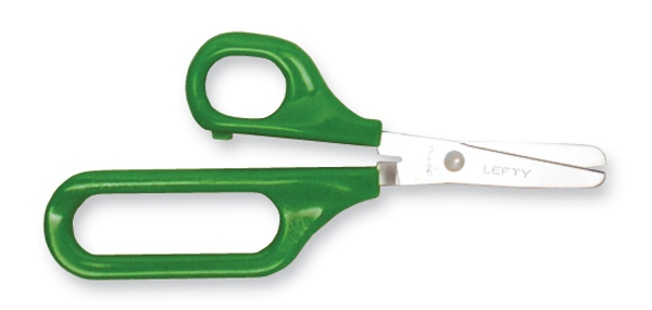 left handed long loop scissors