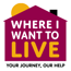 Where Do I Want To Live Logo Square